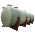 Tanques horizontais ou verticais de enrolamento FRP para armazenamento de líquidos químicos